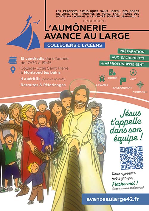 Affiche Avance au large